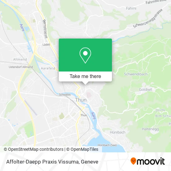 Affolter-Daepp Praxis Vissuma map