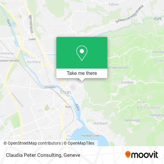 Claudia Peter Consulting map