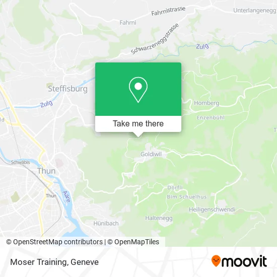 Moser Training map