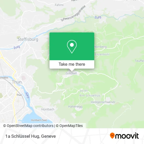 1a Schlüssel Hug map