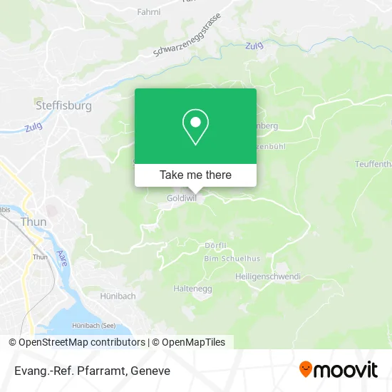 Evang.-Ref. Pfarramt map