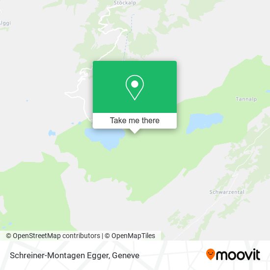 Schreiner-Montagen Egger map