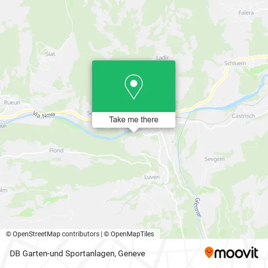 DB Garten-und Sportanlagen map