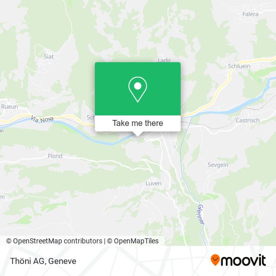 Thöni AG map