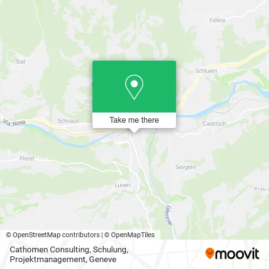 Cathomen Consulting, Schulung, Projektmanagement map