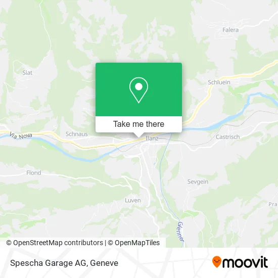 Spescha Garage AG map