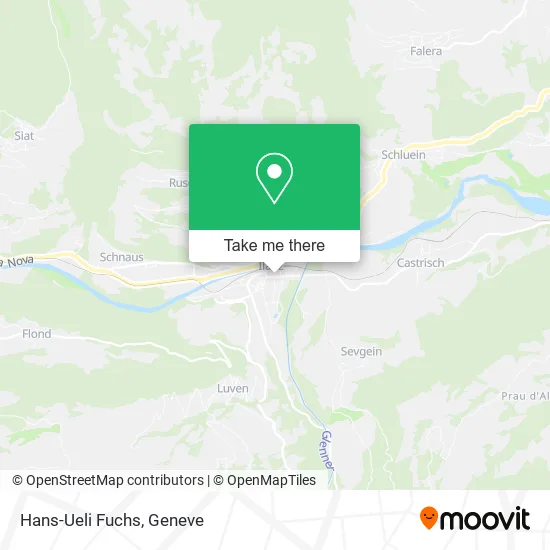Hans-Ueli Fuchs map