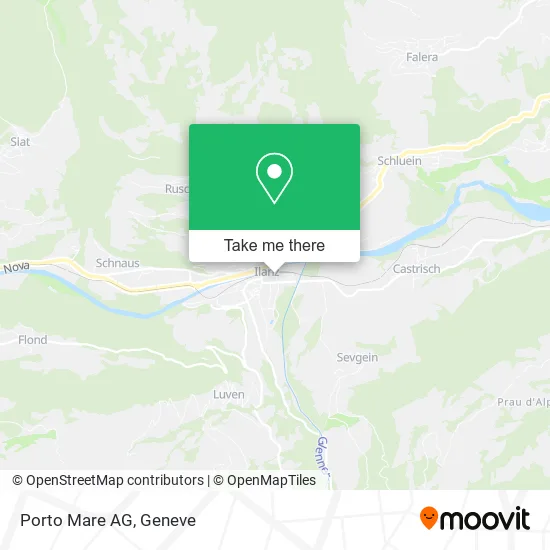 Porto Mare AG map