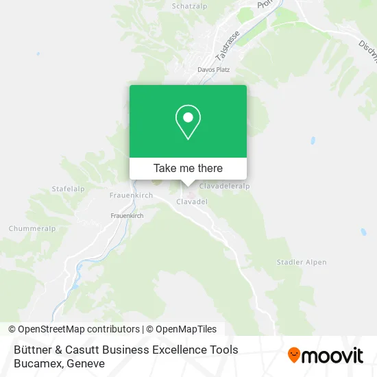 Büttner & Casutt Business Excellence Tools Bucamex map