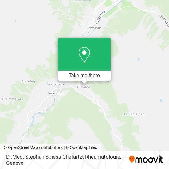 Dr.Med. Stephan Spiess Chefartzt Rheumatologie map