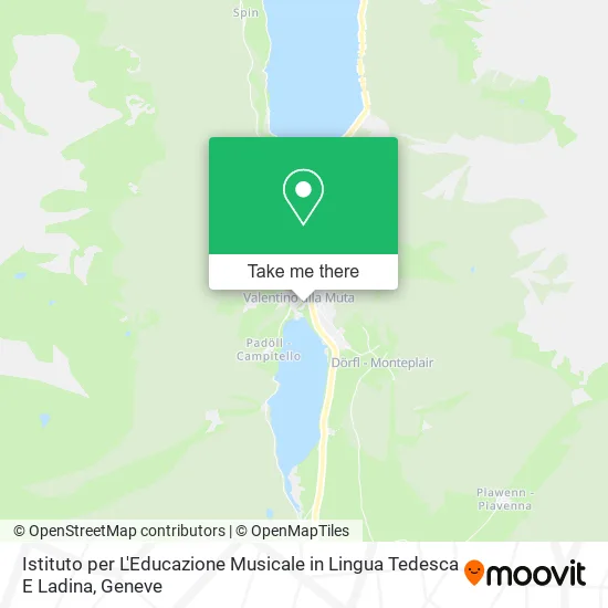 Istituto per L'Educazione Musicale in Lingua Tedesca E Ladina map
