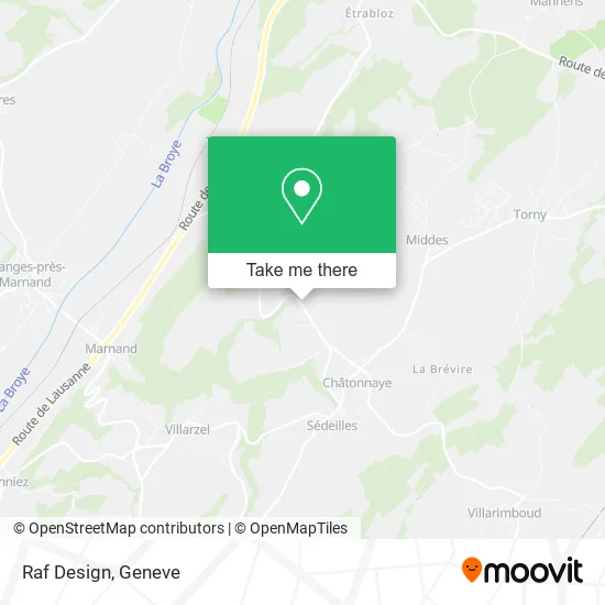 Raf Design map