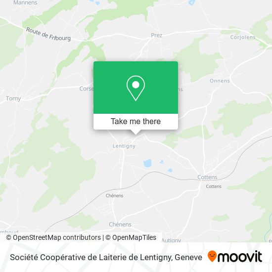 Société Coopérative de Laiterie de Lentigny map