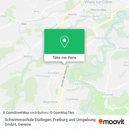 Schwimmschule Düdingen, Freiburg und Umgebung GmbH map