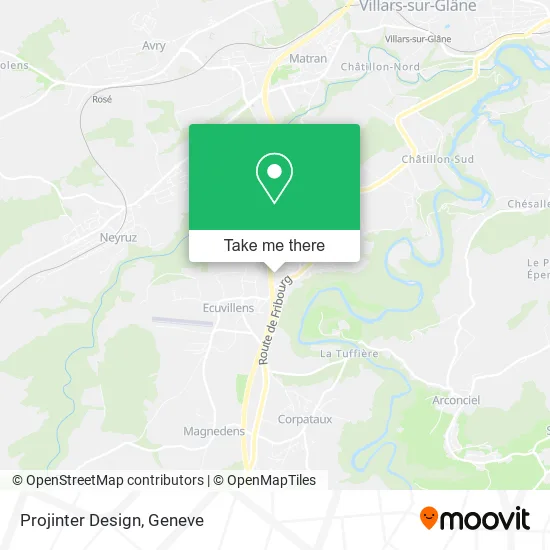 Projinter Design map