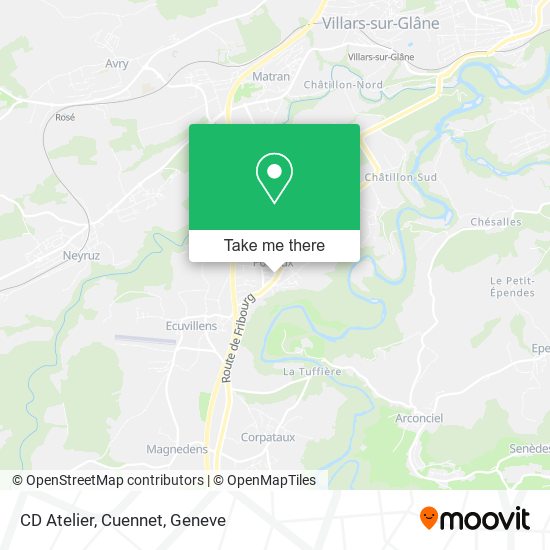 CD Atelier, Cuennet map