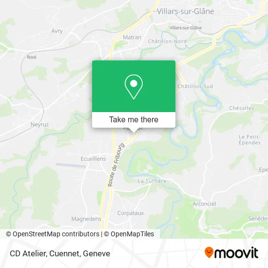 CD Atelier, Cuennet map