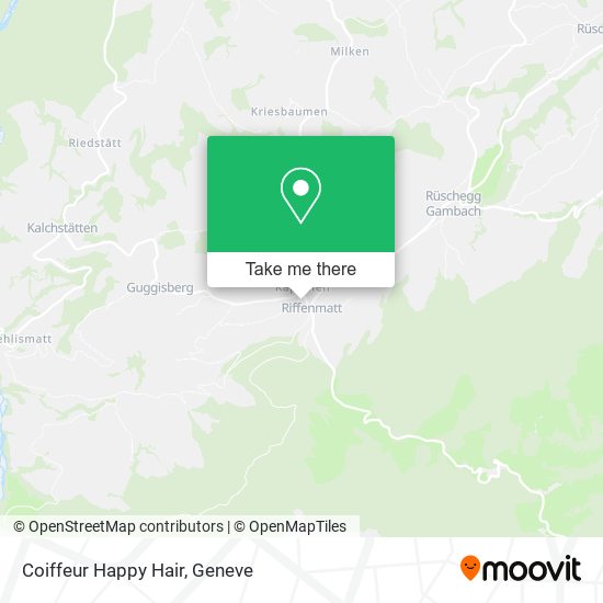 Coiffeur Happy Hair map