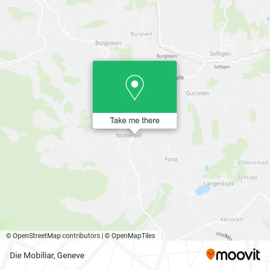 Die Mobiliar map