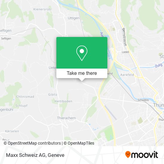 Maxx Schweiz AG map