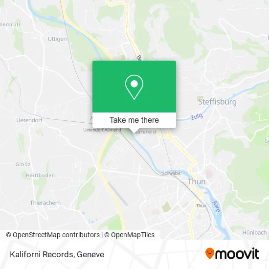 Kaliforni Records map