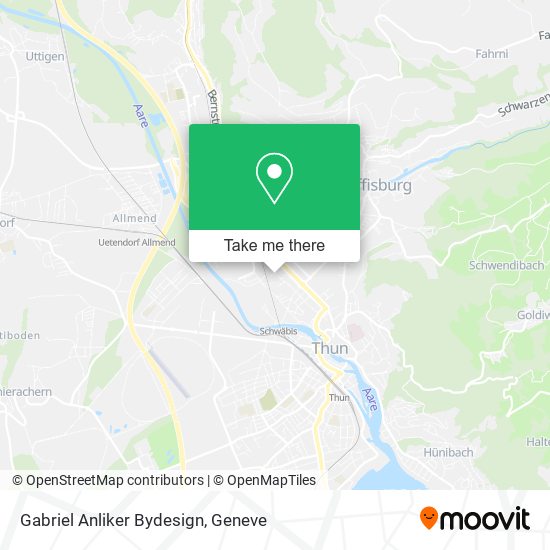 Gabriel Anliker Bydesign map