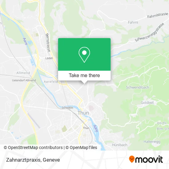 Zahnarztpraxis map