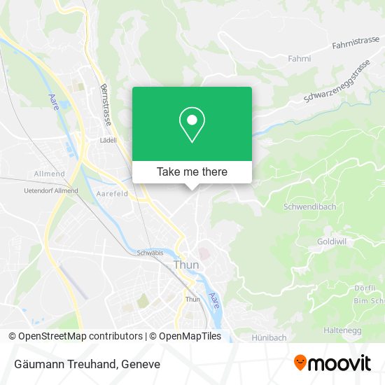 Gäumann Treuhand map