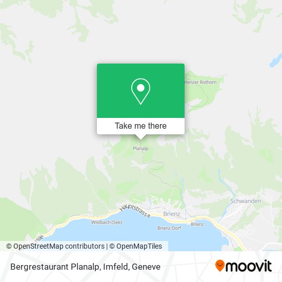 Bergrestaurant Planalp, Imfeld map