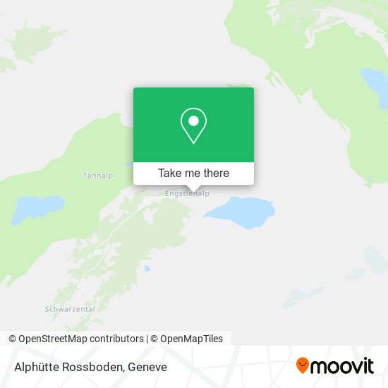 Alphütte Rossboden map