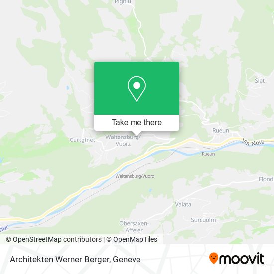 Architekten Werner Berger map