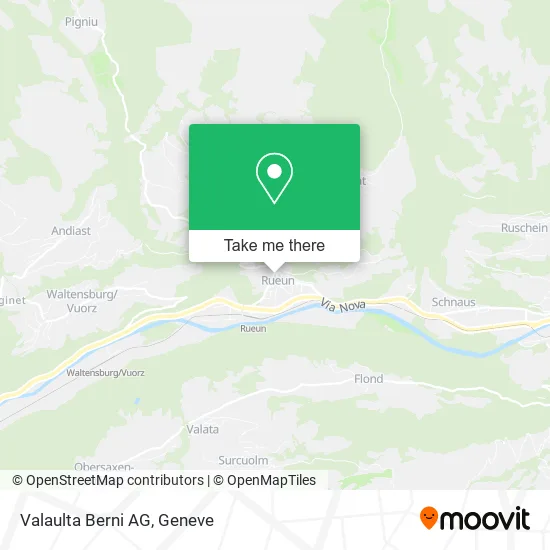 Valaulta Berni AG map