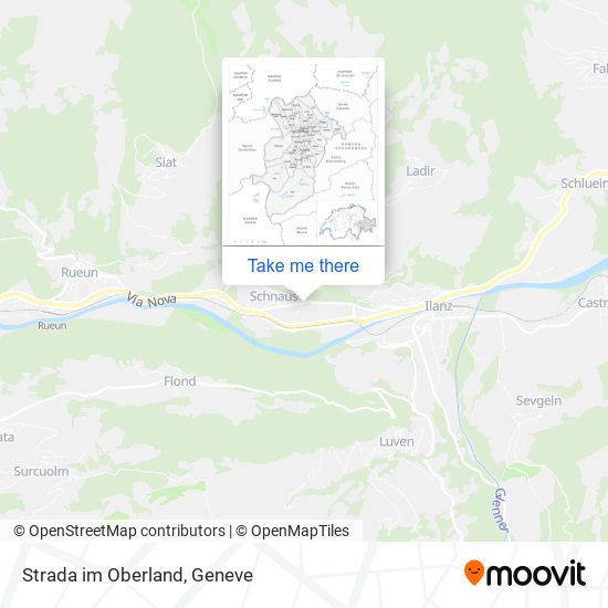 Strada im Oberland map