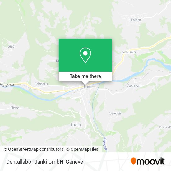 Dentallabor Janki GmbH map