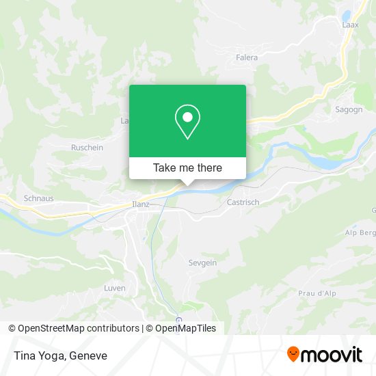 Tina Yoga map