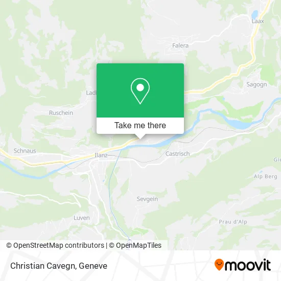 Christian Cavegn map