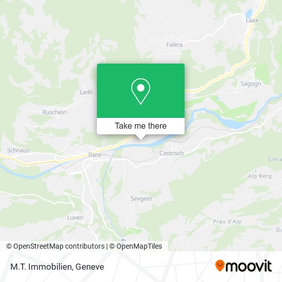M.T. Immobilien map