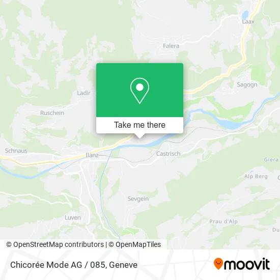 Chicorée Mode AG / 085 map