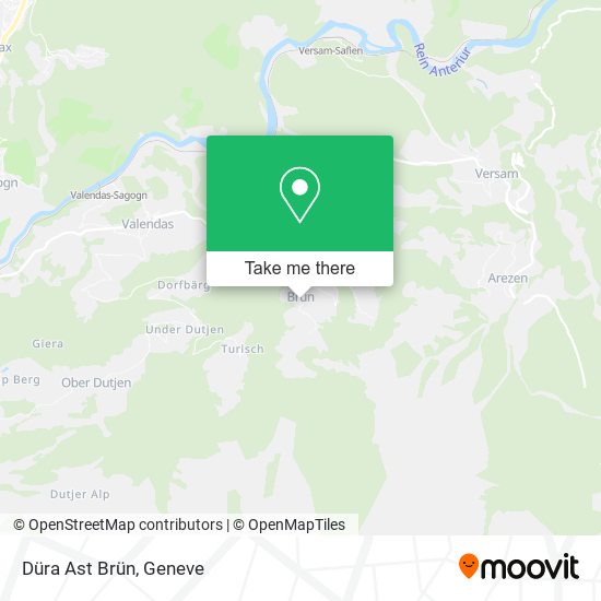 Düra Ast Brün map