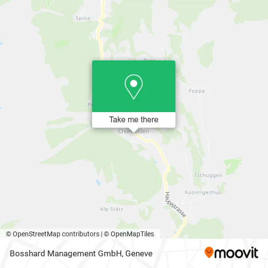 Bosshard Management GmbH map