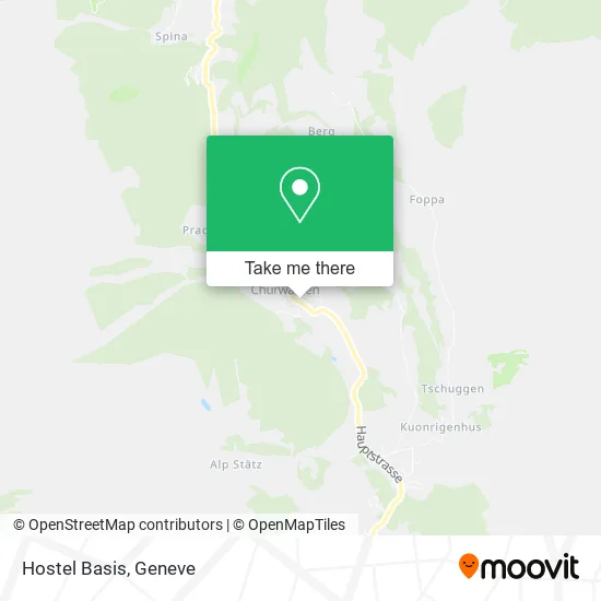 Hostel Basis map