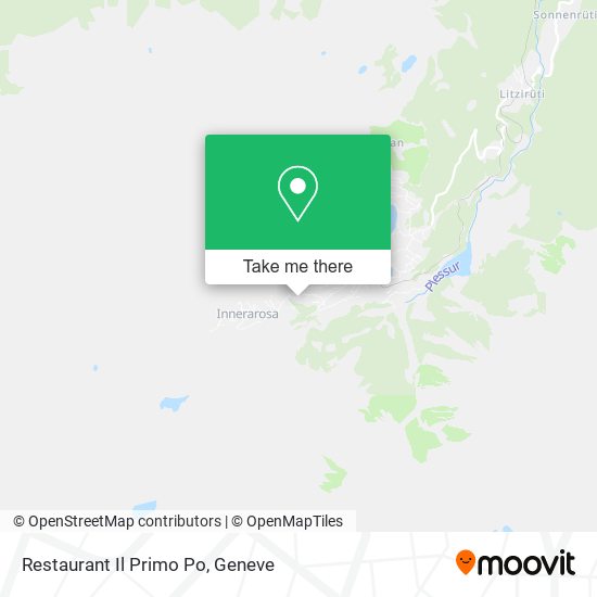 Restaurant Il Primo Po map