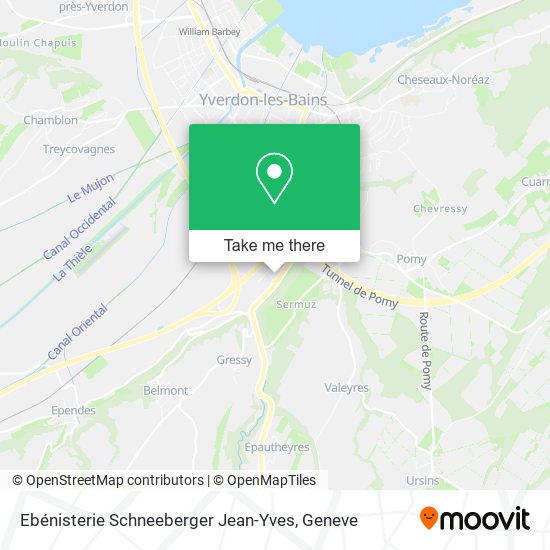 Ebénisterie Schneeberger Jean-Yves map