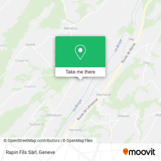 Rapin Fils Sàrl map