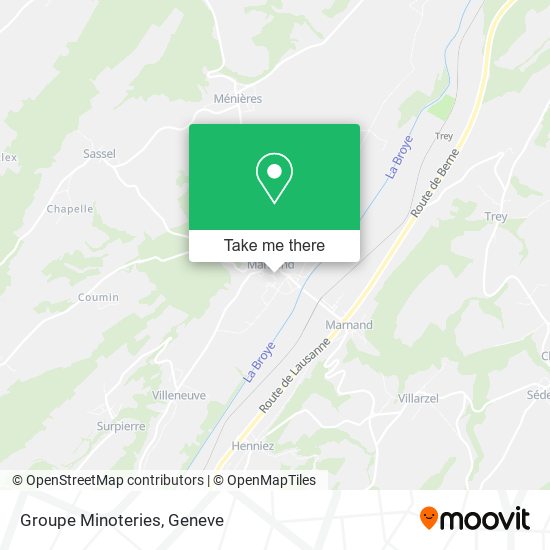 Groupe Minoteries map