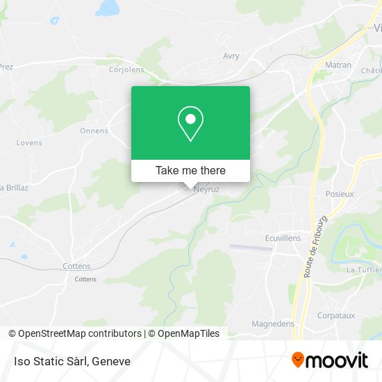 Iso Static Sàrl map