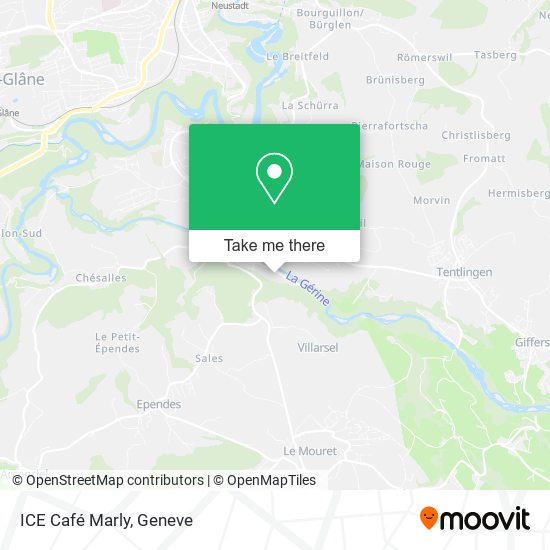 ICE Café Marly map