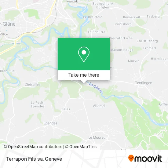 Terrapon Fils sa map