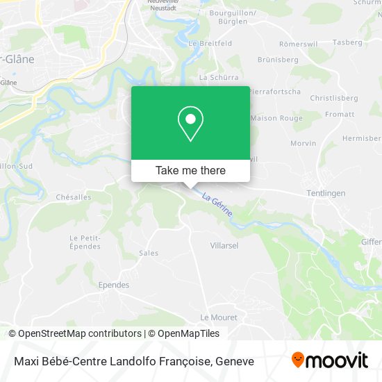 Maxi Bébé-Centre Landolfo Françoise map