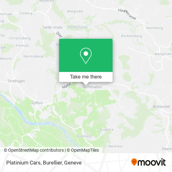 Platinium Cars, Burellier map